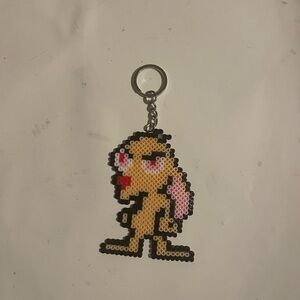 Perler Bead Keychain